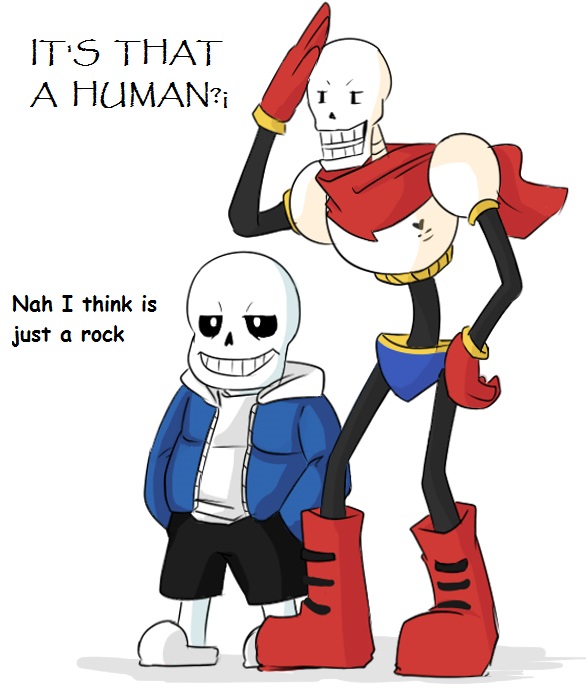 2015, 2boys, 2d, armor, black_shorts, blue_jacket, blue_shorts, boots, brothers, cape, comic_sans, commentary, digital_media, duo, english_commentary, english_text, full_body, gloves, hand_on_own_forehead, hand_on_own_hip, hands_in_pockets, height_difference, hollow_eyes, hood, hood_down, hooded_jacket, humanoid, jacket, k.z.r, long_sleeves, looking_ahead, male, male_focus, male_only, monster, monster_boy, multiple_boys, open_clothes, open_jacket, papyrus_(font), papyrus_(undertale), red_boots, red_cape, red_gloves, sans_(undertale), shadow, shirt, shorts, siblings, side-by-side, simple_background, skeleton, slippers, socls, standing, teeth, text, undead, undertale, utdr_(toby_fox), white_armor, white_background, white_hood, white_shirt, white_slippers, white_socks