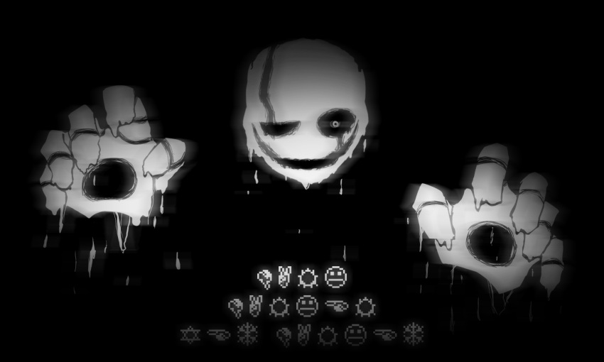 1boy, 2018, 2d, black_background, commentary, dark, dark_background, digital_media