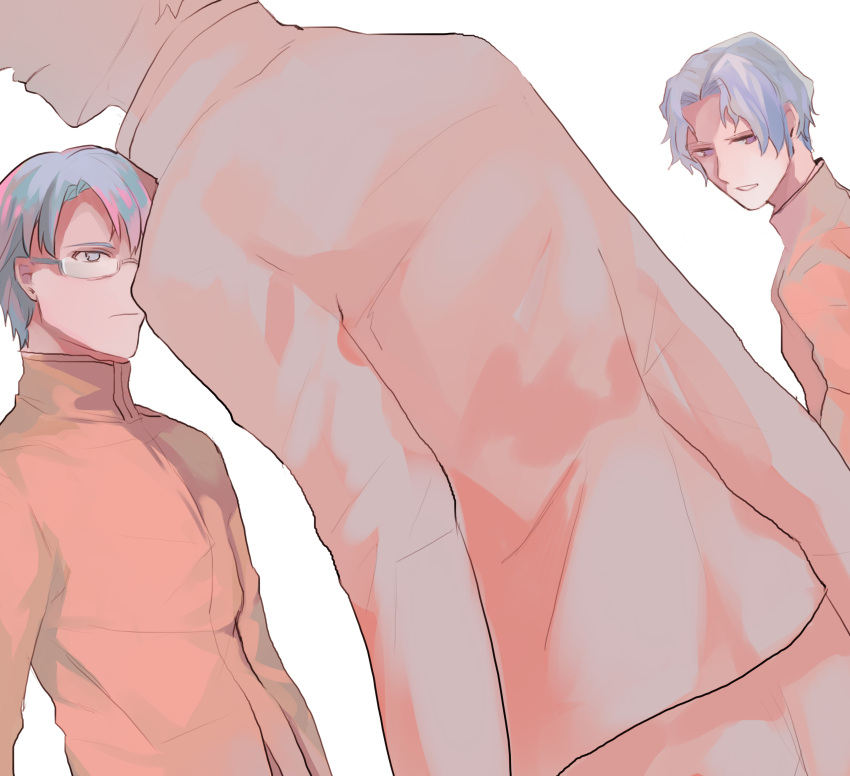 3boys, 949805342, absurdres, arms_at_sides, closed_mouth, commentary_request, emiya_shirou, fate/stay_night