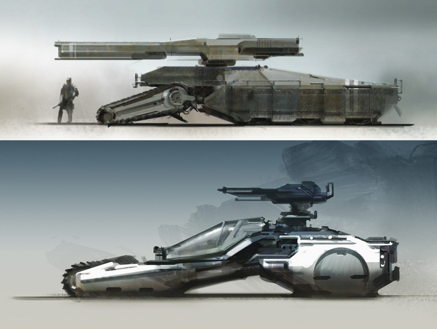 1other, ambiguous_gender, caldari_state_(eve_online), cannon, caterpillar_tracks, commentary, concept_art, dust_514, english_commentary, eve_online, from_side, grey_theme, light_attack_vehicle_(dust_514), military_vehicle, motor_vehicle, multiple_caterpillar_tracks, official_art, science_fiction, solo, tank, tank_turret, vehicle_focus