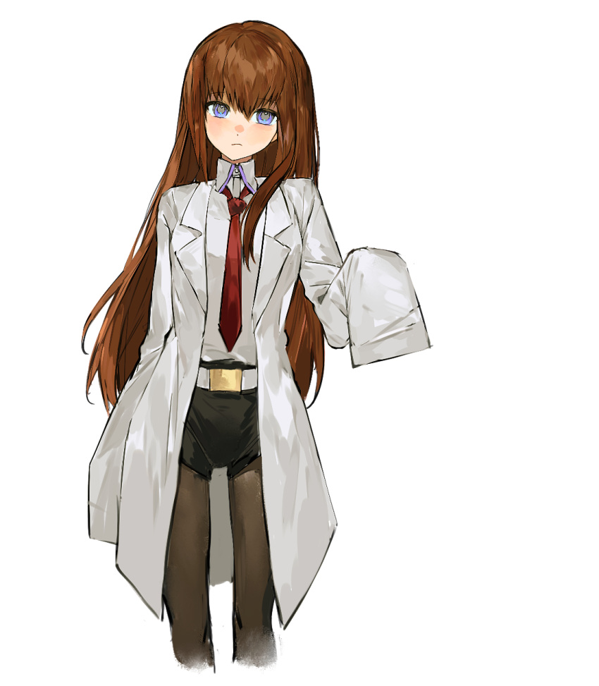 1girl, black_pantyhose, black_shorts, blue_eyes, brown_hair, chinese_commentary, coat, commentary_request