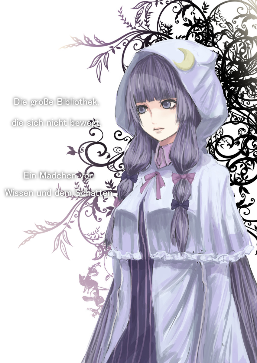 bad_id, bangs, blunt_bangs, bow, capelet, crescent, dress, german