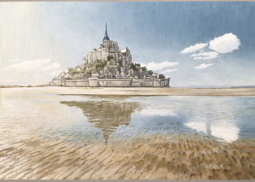 architecture, atelier_bono, blue_sky, castle, clouds, commentary_request, france, gothic_architecture