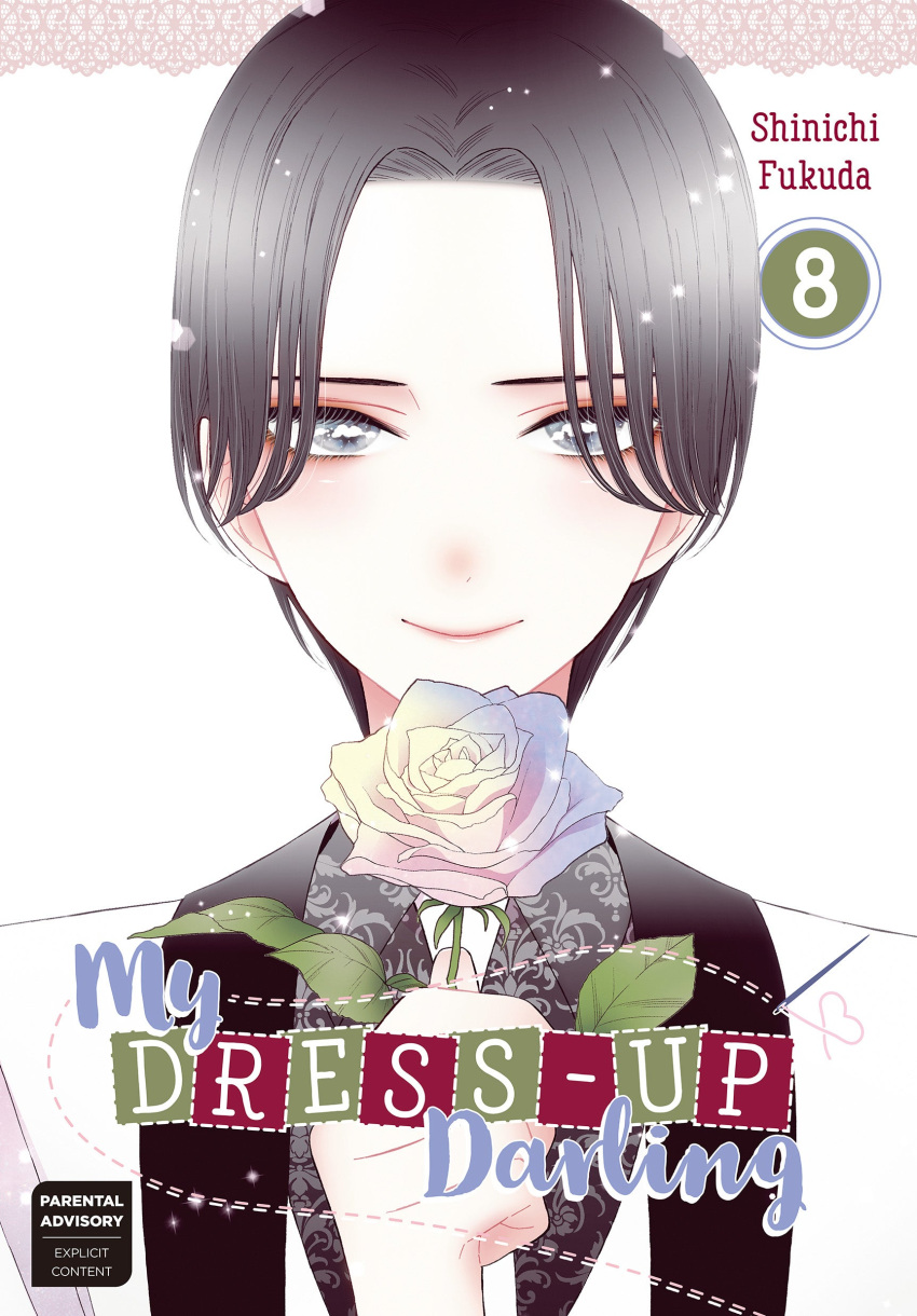 1girl, absurdres, artist_name, black_hair, black_shirt, blue_eyes, blush, closed_mouth