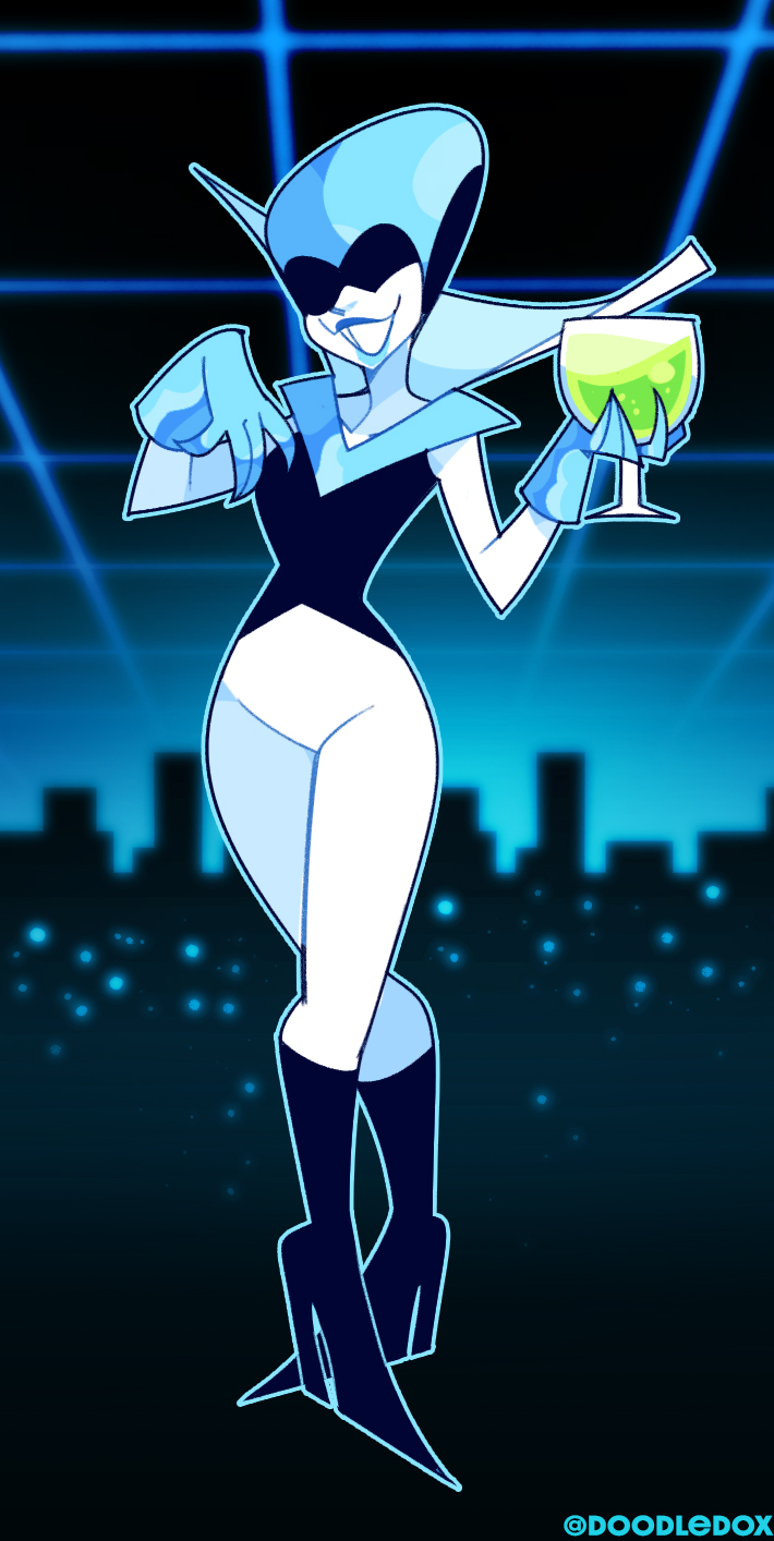 1girl, 2021, 2d, aqua_background, artist_name, black_background, black_boots, blue_gloves