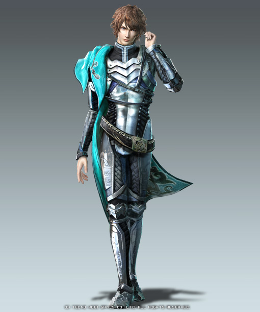 boots, brown_hair, cg, cloak, dynasty_warriors, dynasty_warriors_7, koei, male