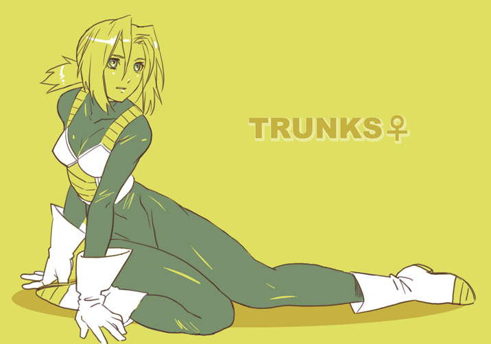 dragon_ball, dragon_ball_z, genderswap, isaki, trunks_(dragon_ball), trunks_(future)_(dragon_ball), venus_symbol