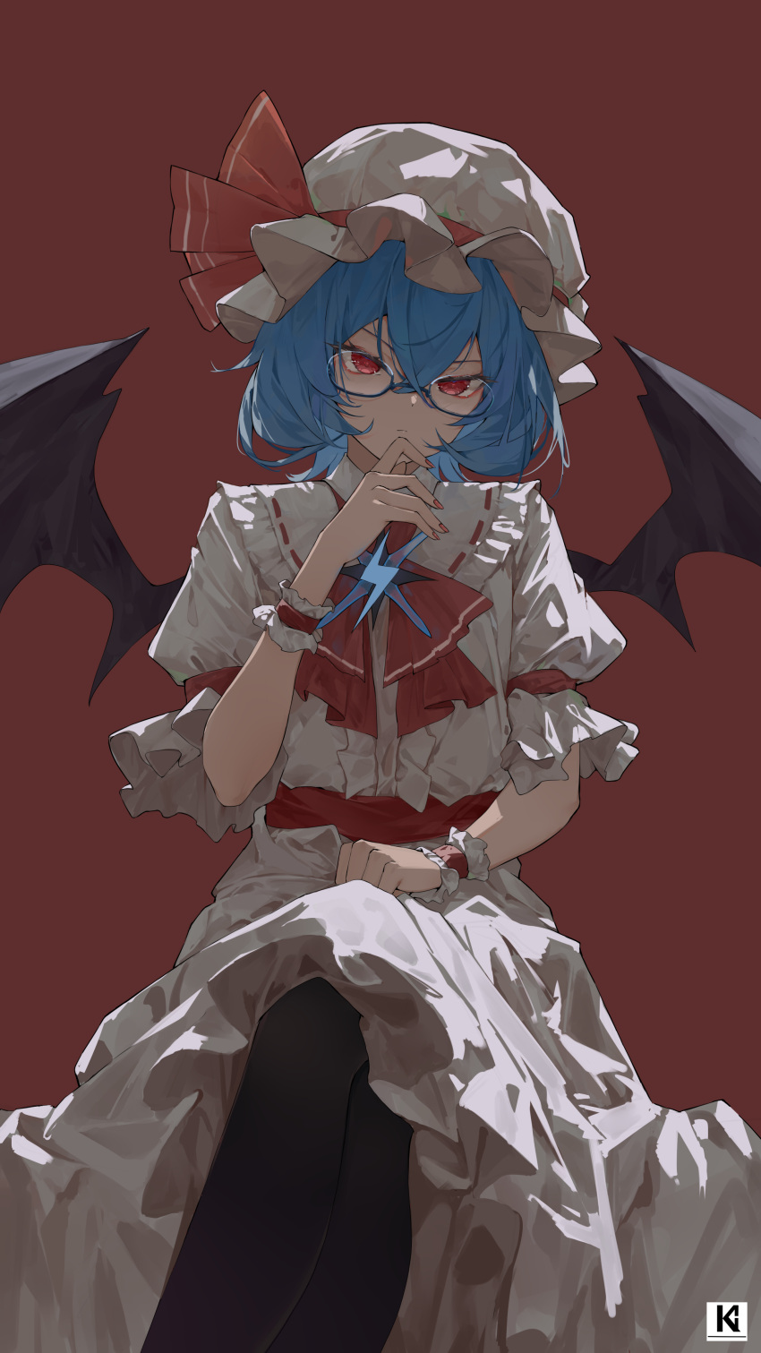 1girl, absurdres, blue_hair, bow, breasts, brevey_(tower_of_fantasy), commentary_request, dress