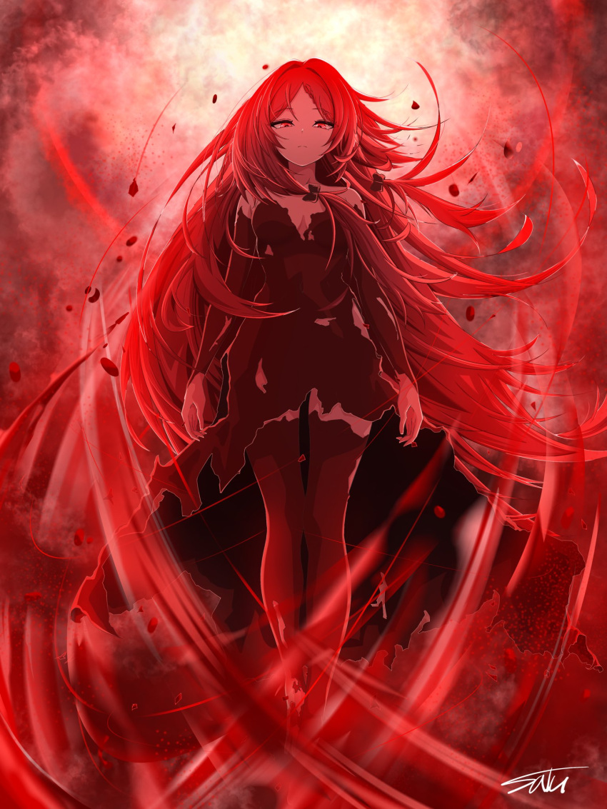 1girl, birthday, blood, brown_hair, commentary_request, elisabeth_(kagejitsu), happy_birthday, highres