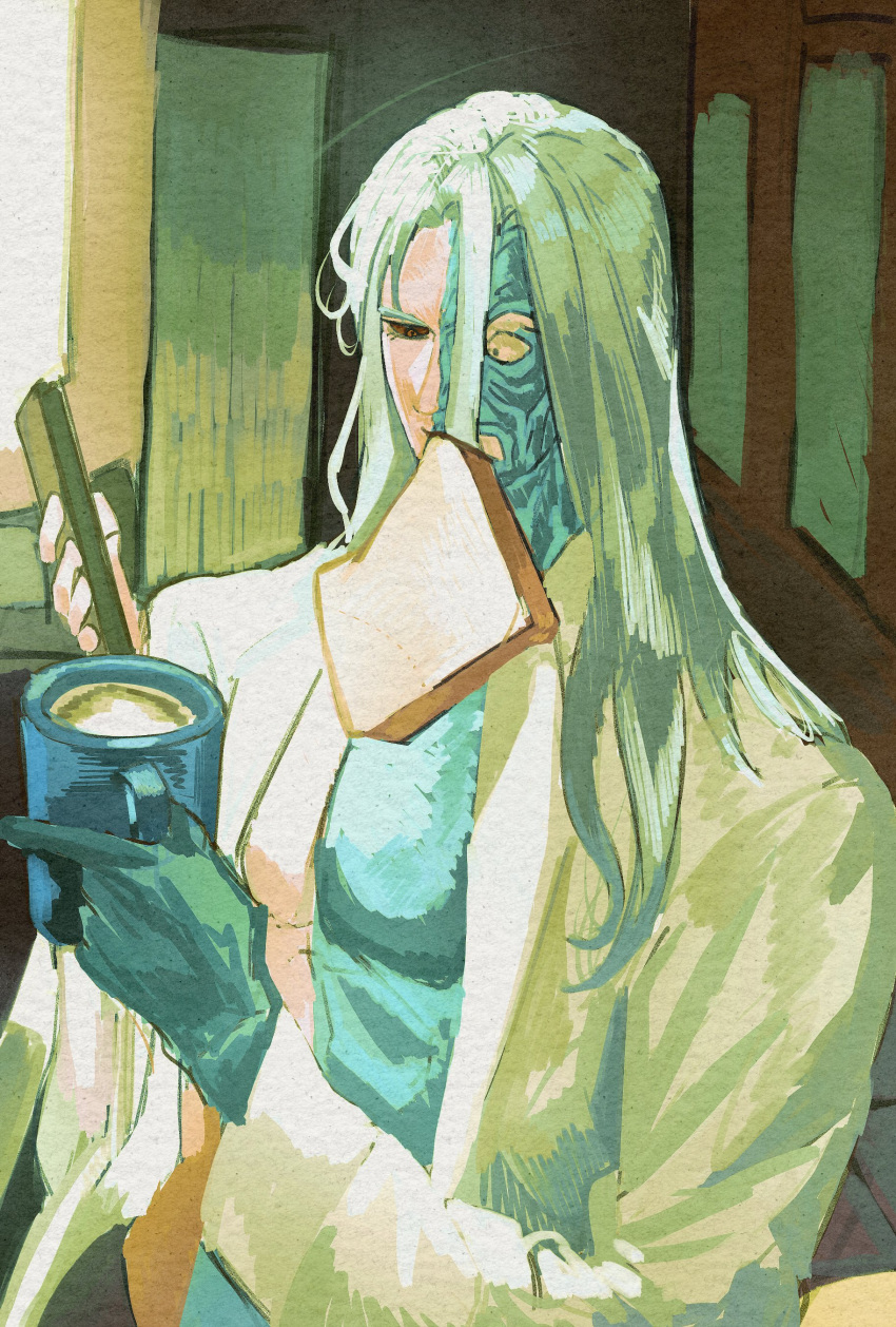 1boy, absolute_batman, absolute_dc, absurdres, casual, ch1sbu, contrast, dc_comics