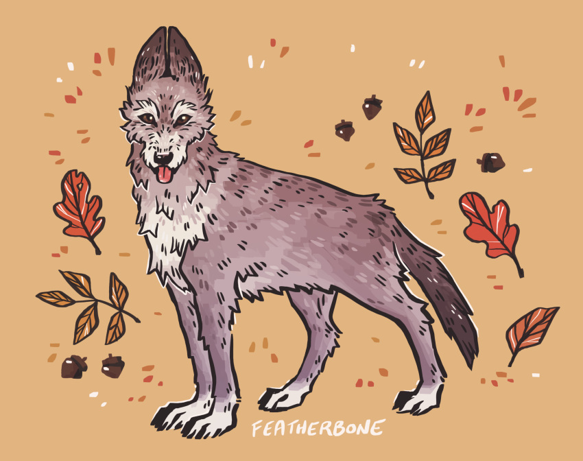 animal_focus, artist_name, brown_background, brown_dog, brown_fur, dog, feather-bone, highres