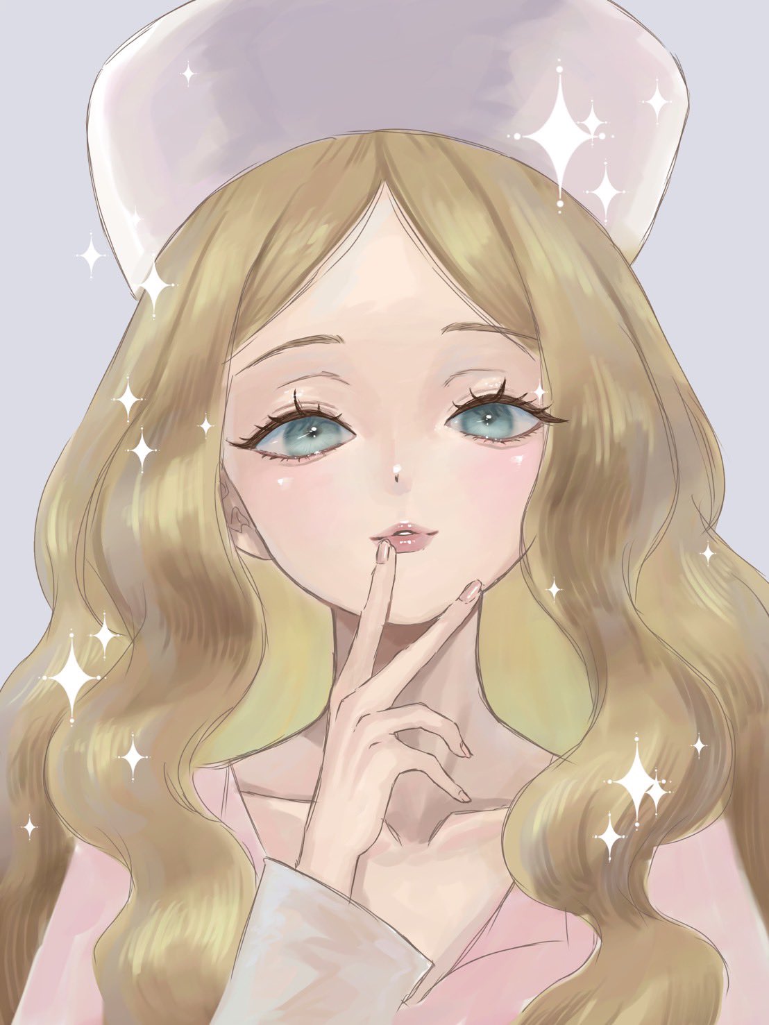 1girl, blonde_hair, blue_eyes, caitlin_(pokemon), collarbone, commentary_request, dress, eyelashes