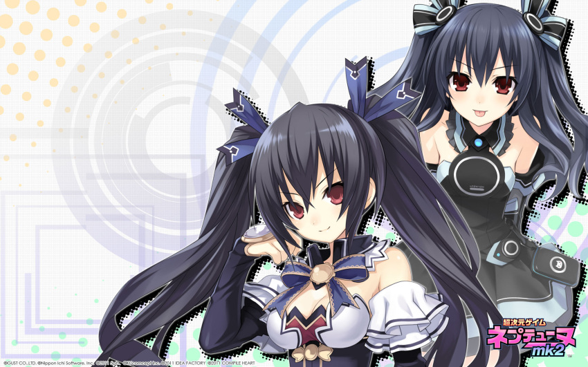 hyperdimension_neptunia_mk2, noire, tagme, tsunako, yuni_(hyperdimension_neptunia_mk2)