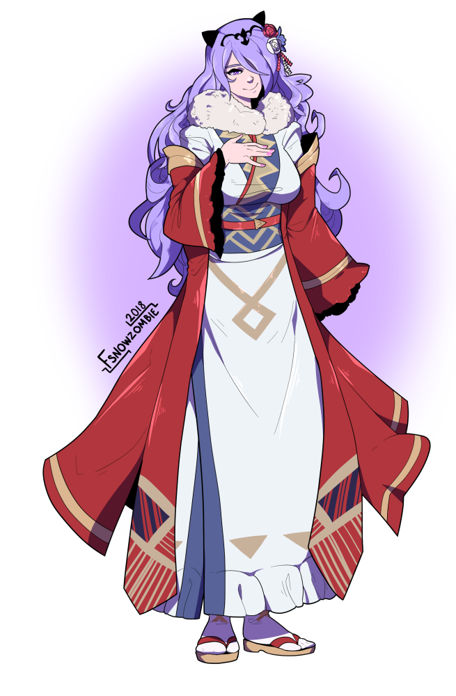 1girl, breasts, camilla_(fire_emblem), camilla_(holiday_traveler)_(fire_emblem), fire_emblem, fire_emblem_fates, fire_emblem_heroes, fsnowzombie