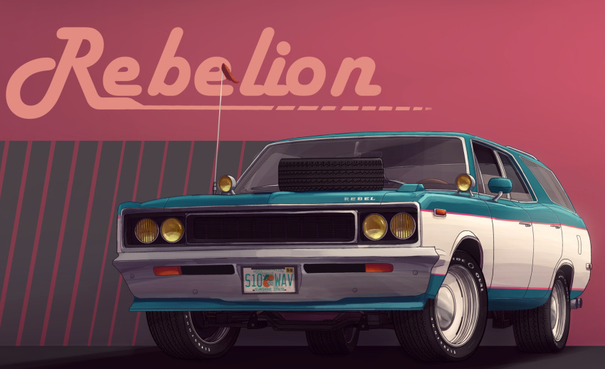 amc, amc_rebel, car, commentary, english_commentary, english_text, highres, motor_vehicle