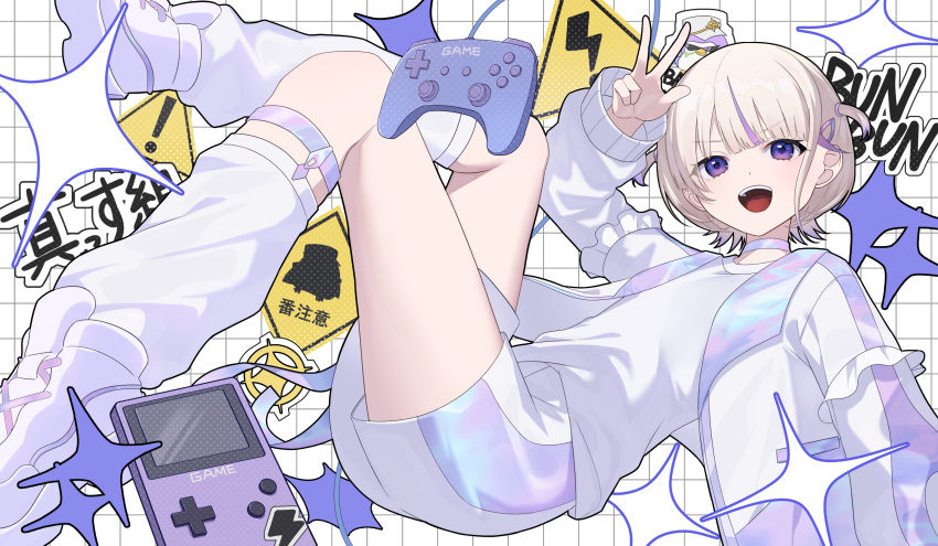 1girl, :d, absurdres, banpen_(todoroki_hajime), choker, commentary_request, highres, hololive
