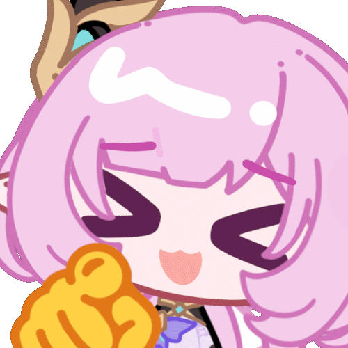 >_<, 1girl, animated, animated_gif, chinese_commentary, commentary_request, elysia_(honkai_impact), emoji