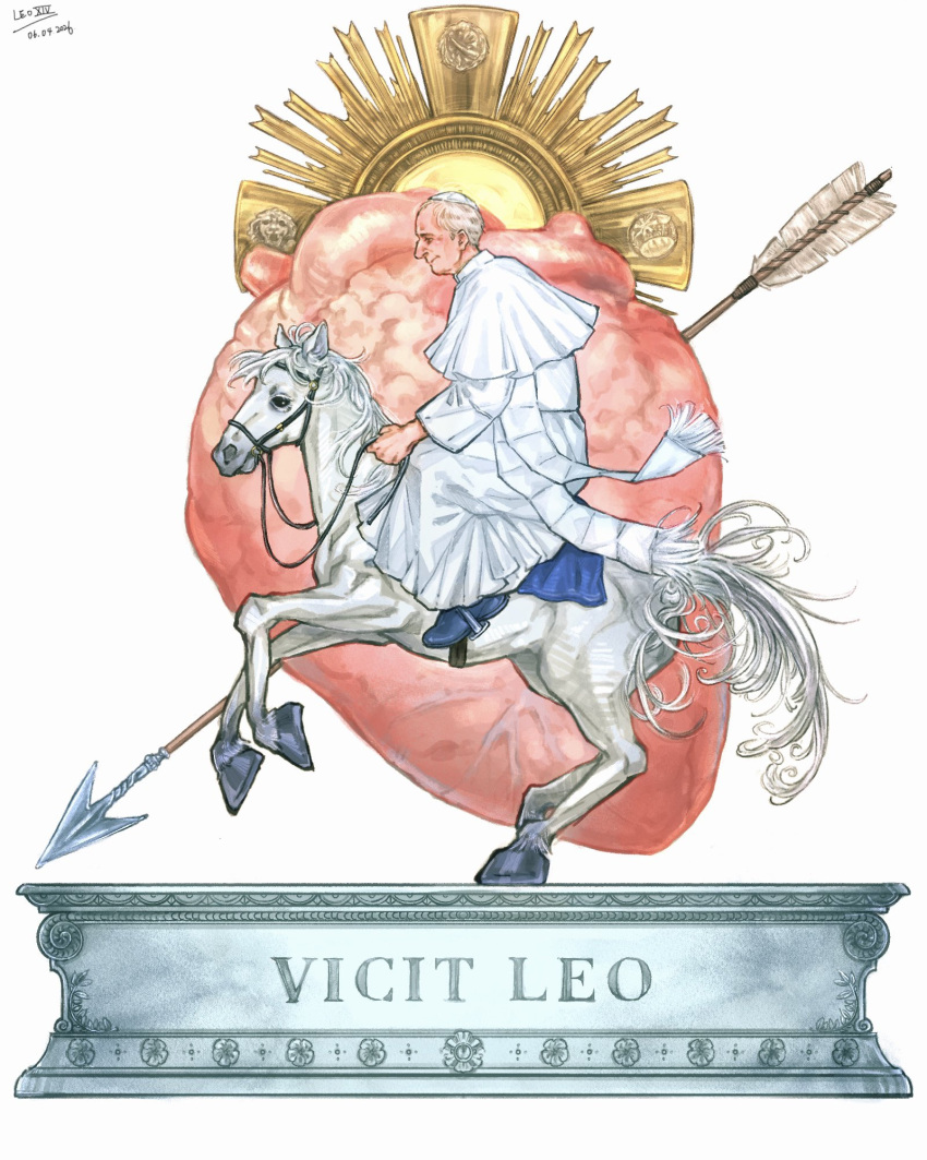 1boy, arca9_ex, capelet, cassock, christianity, clerical_collar, cross, dirty_footwear