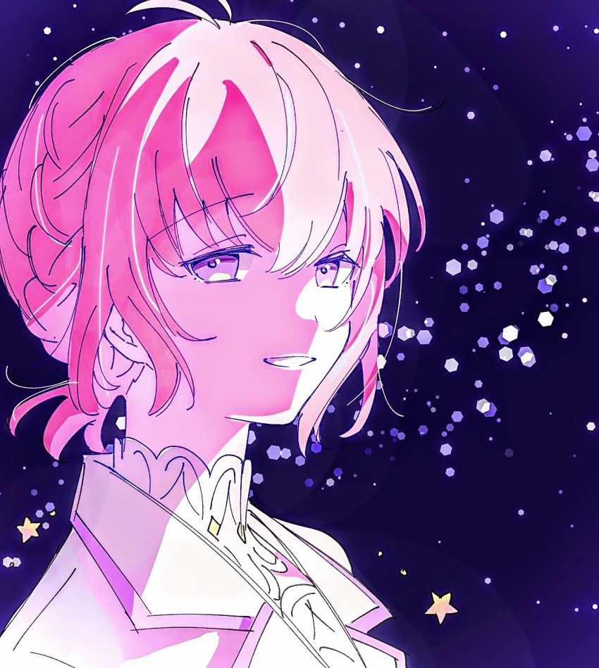 fragaria_memories, highres, louterstella_(fragaria_memories), maru000_o, smile, star_(sky)