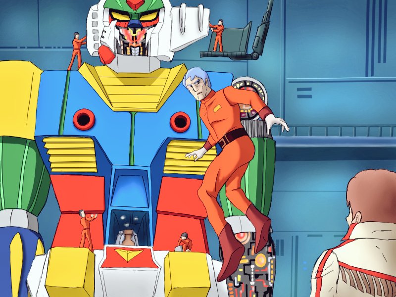 6+boys, amuro_ray, brown_hair, commentary_request, cosplay, fineitogel, furuya_tooru, gundam
