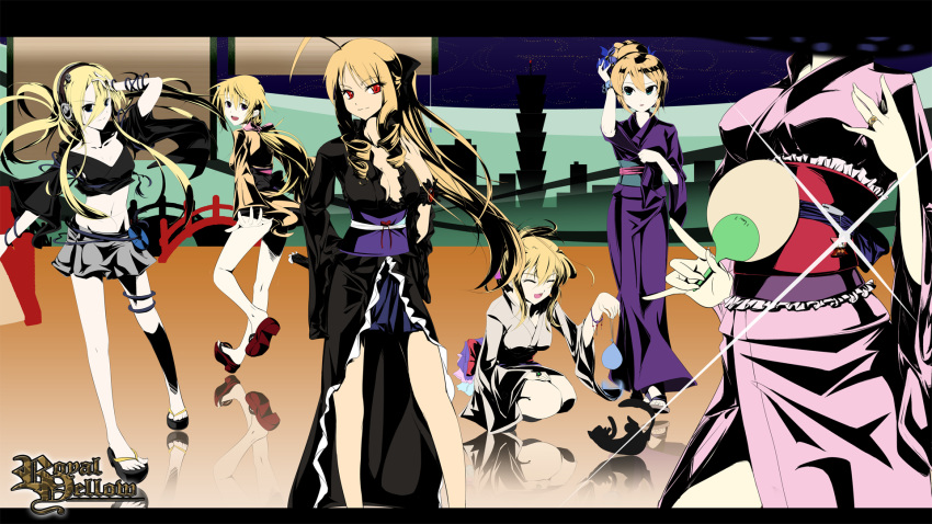 aizawa_hikaru, charlotte_dunois, hayate_no_gotoku!, infinite_stratos, lily_(vocaloid), mahou_shoujo_madoka_magica, microsoft, tennos_athena, tomoe_mami, vocaloid