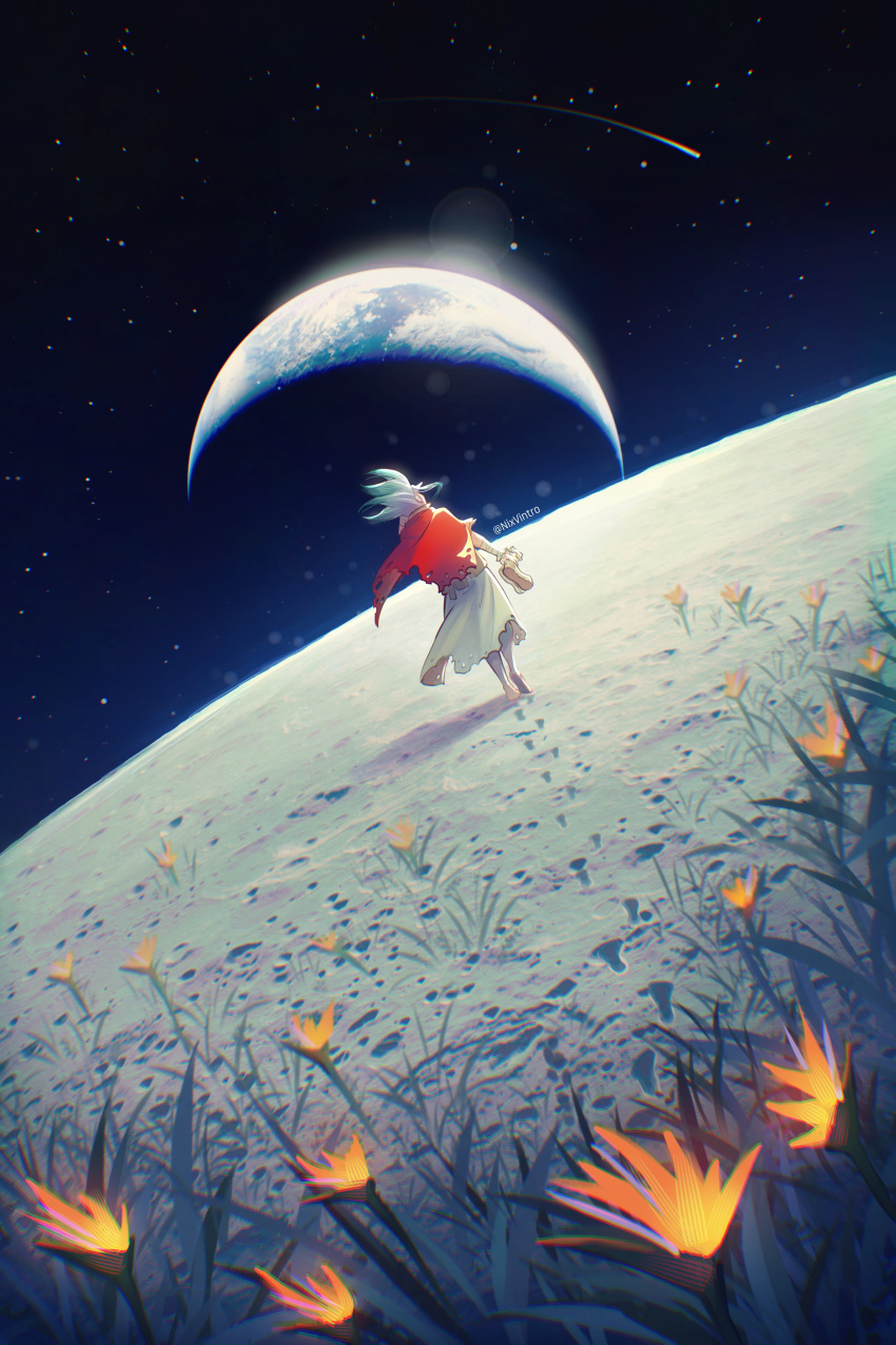 1boy, absurdres, artemis_ii, artemis_program, dr._stone, earth_(planet), galaxy, highres