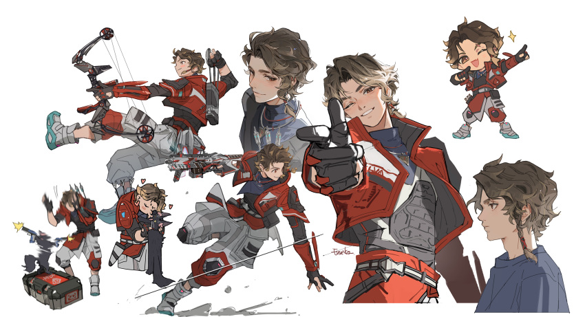 :d, absurdres, animal, animification, apex_legends, arrow_(projectile), artemis_(apex_legends), belt