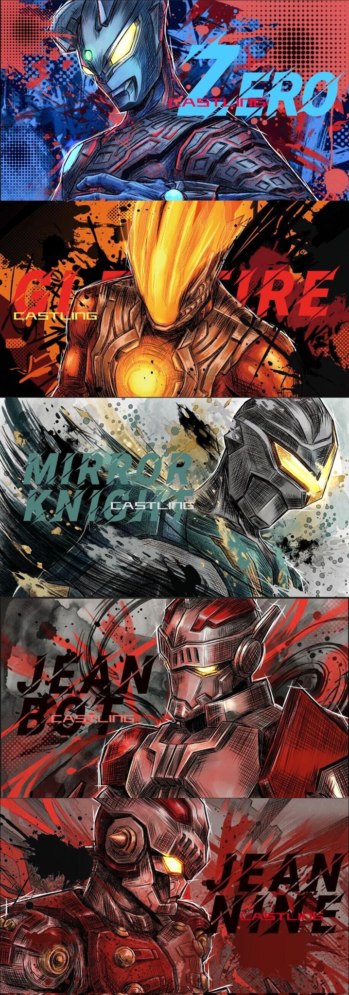 5boys, alien, armor, artist_name, blue_skin, castlings, character_name, chest_guard