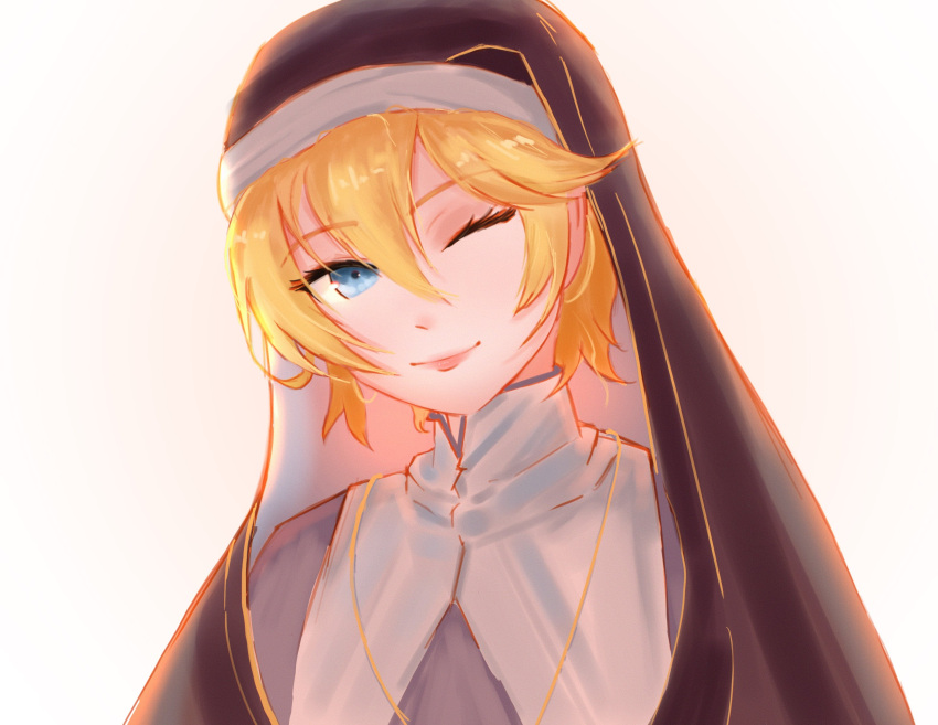 1girl, absurdres, blonde_hair, closed_mouth, commentary, eiyuu_densetsu, english_commentary, head_tilt
