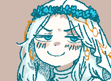 1girl, blue_eyes, blush_stickers, chain, dot_nose, earrings, elden_ring, elden_ring_nightreign
