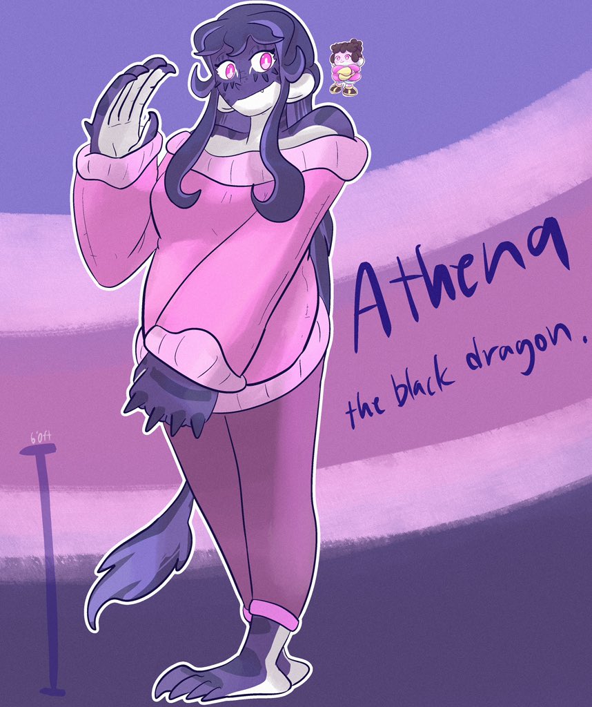 1boy, 1girl, athena_(j_stocky), closed_mouth, colored_skin, fakemon, giant, j_stocky