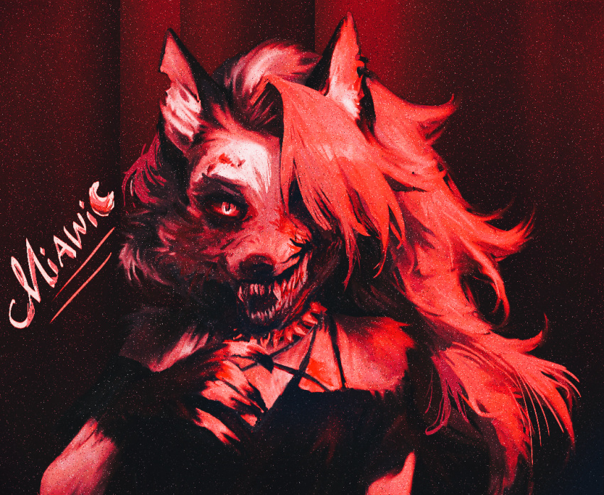 commentary, english_commentary, furry, hellaverse, helluva_boss, loona_(helluva_boss), miawic, original