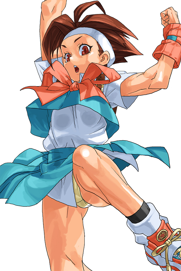 muscle, panties, rival_schools, rival_schools:_united_by_fate, school_uniform, shiritsu_justice_gakuen, takoyaki_neko-san, underwear