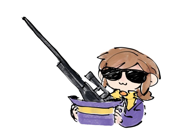 1girl, :3, a_hat_in_time, bad_id, bad_twitter_id, black-framed_eyewear, brown_hair, cape