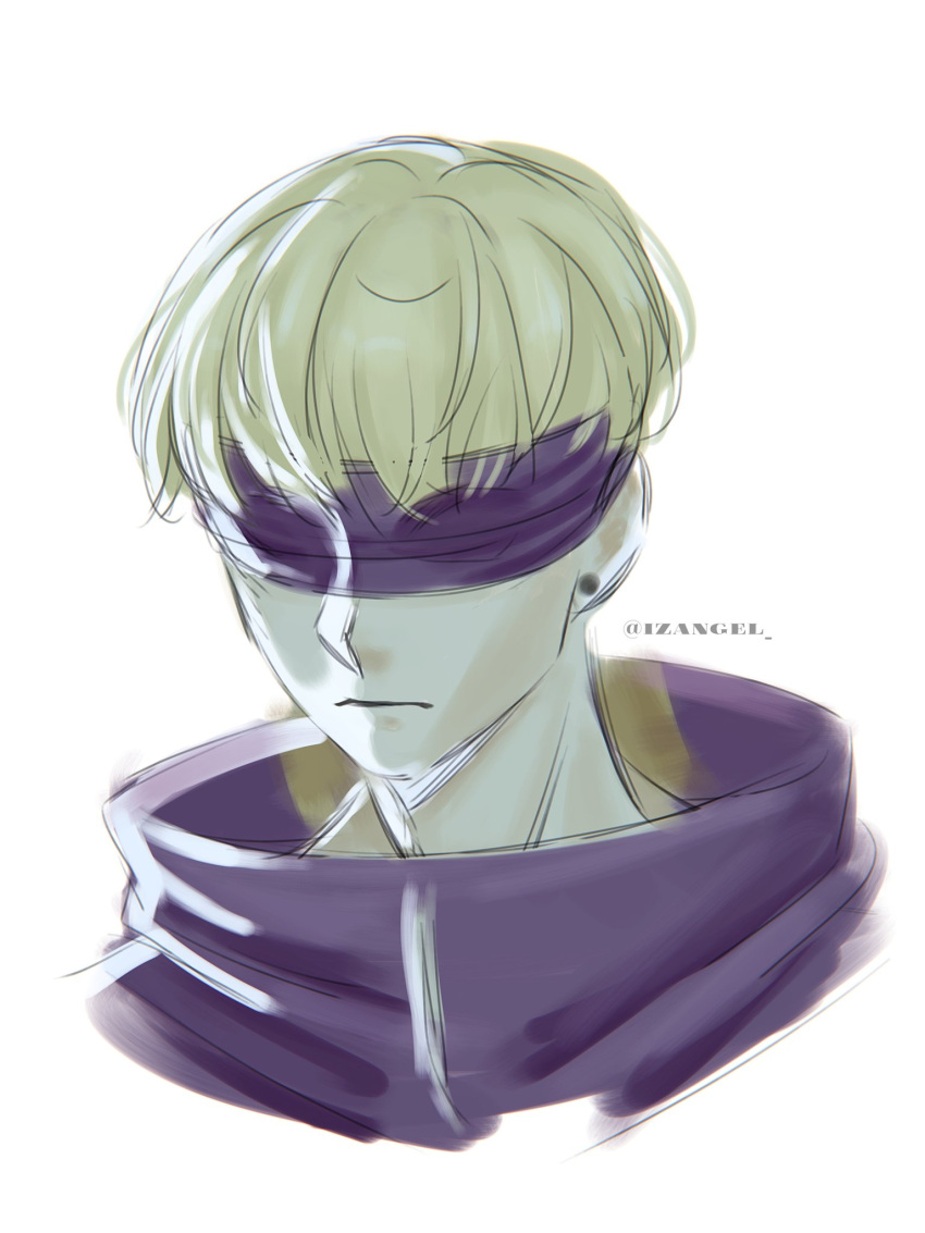 1boy, blind, blindfold, blindfold_mask, blonde_hair, boruto:_naruto_next_generations, boruto:_two_blue_vortex, boruto_(series)