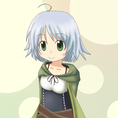 belt, blush, capybara3, coat, green_eyes, lowres, lyna, raina_the_light_charmer, short_hair, smile, white_hair, yu-gi-oh!, yuu-gi-ou, yuu-gi-ou_duel_monsters