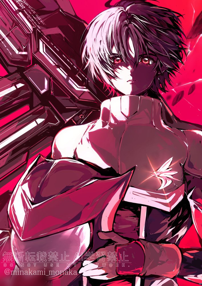 1boy, black_hair, closed_mouth, commentary_request, gloves, gundam, gundam_seed, gundam_seed_destiny