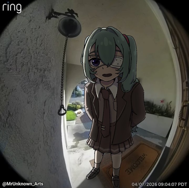 1girl, aqua_hair, blue_eyes, brown_jacket, brown_necktie, brown_shoes, brown_skirt, commentary