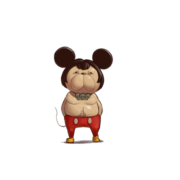 alternate_hair_color, azazel, bad_id, black_hair, cosplay, creature, disney, male