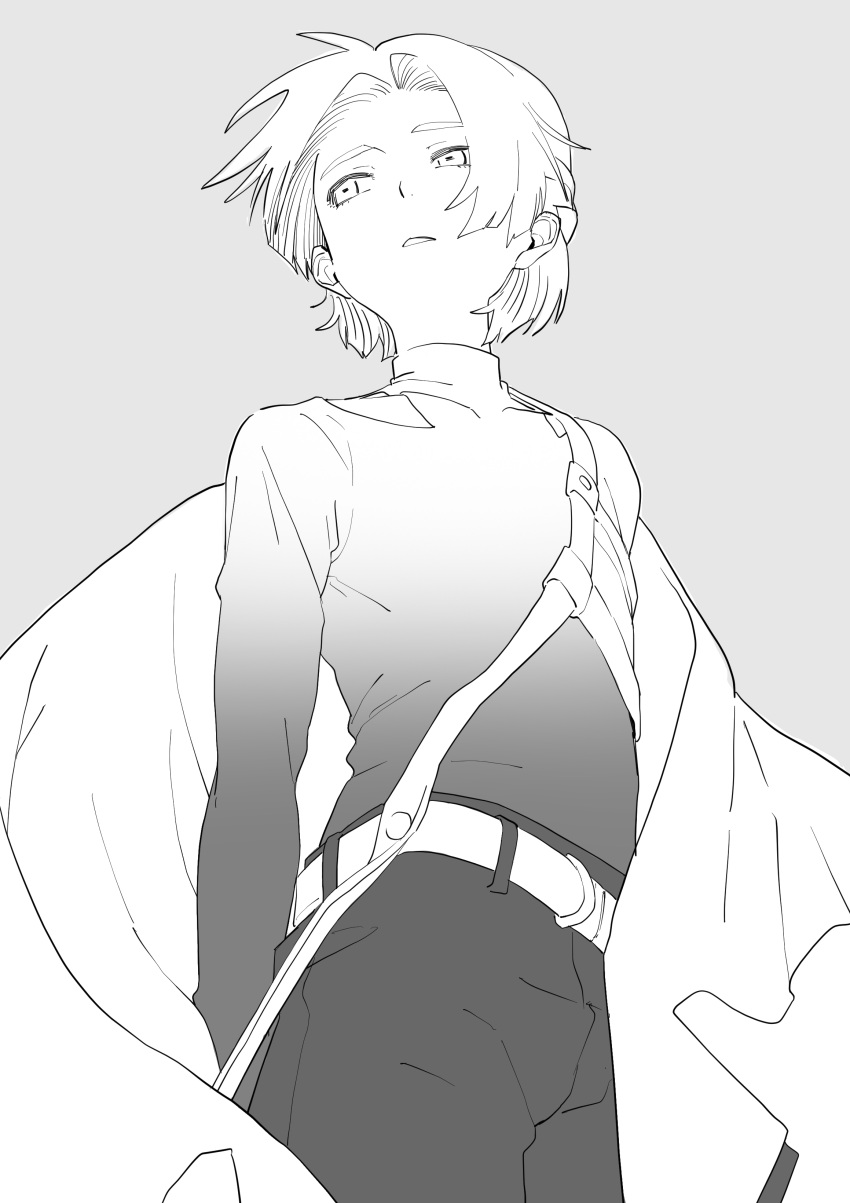 1other, absurdres, braid, commentary_request, curtained_hair, gnosia, gradient_hair, half_up_braid