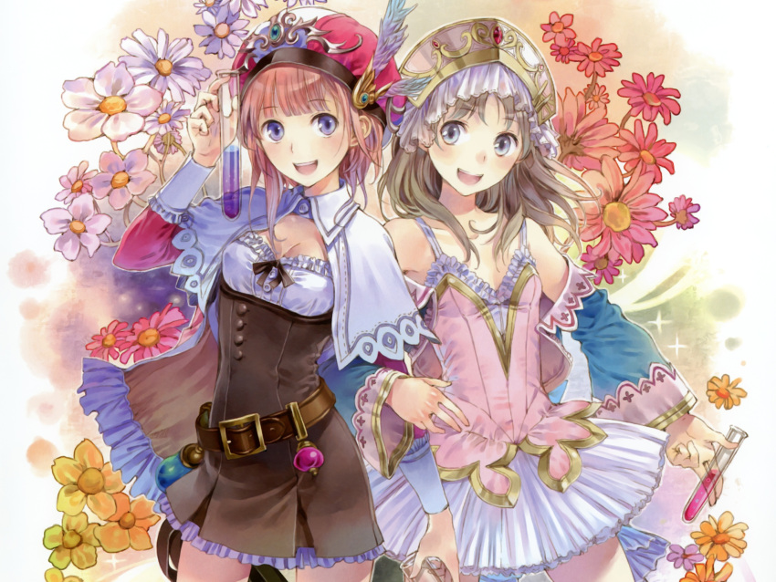 atelier_rorona, atelier_totori, kishida_mel, rororina_fryxell, totooria_helmold