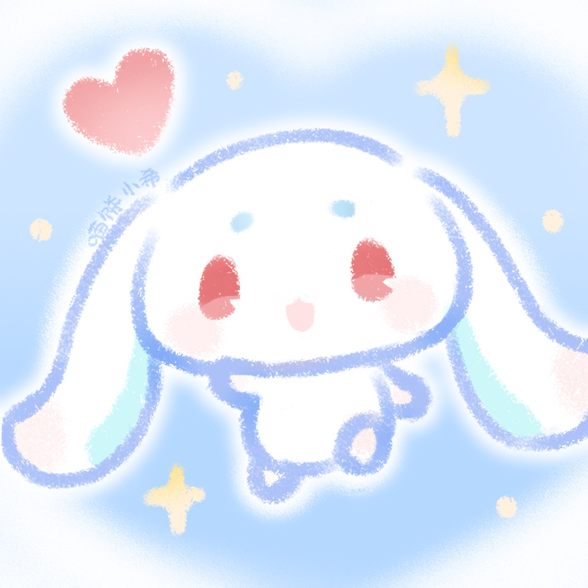 :3, :d, blue_background, blue_eyes, blush, chinese_commentary, chinese_text, commentary_request