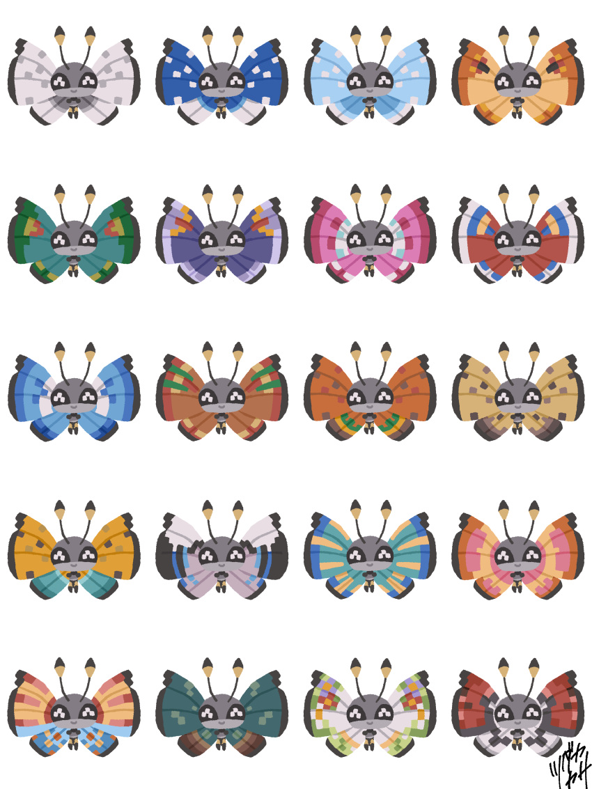 absurdres, antennae, chibi, chibi_only, closed_mouth, commentary_request, full_body, highres