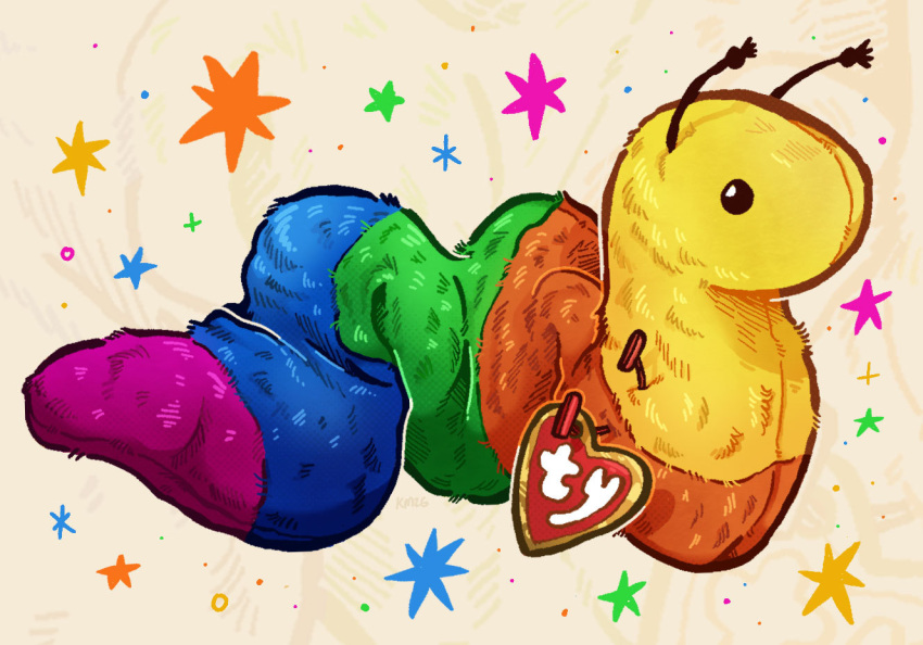 beanie_babies, english_commentary, inch_(beanie_babies), no_humans, patinoire, solo, stuffed_animal, stuffed_toy