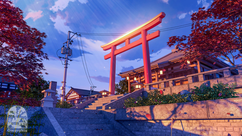 3d, artist_logo, artist_name, bad_link, bamboo, blue_sky, broom, bush