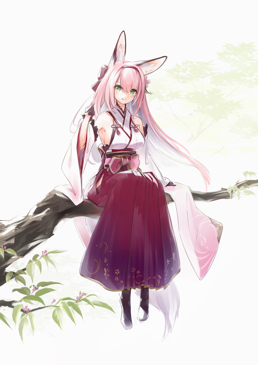 1girl, absurdres, animal_ears, azur_lane, bare_shoulders, black_gloves, closed_mouth, commentary_request