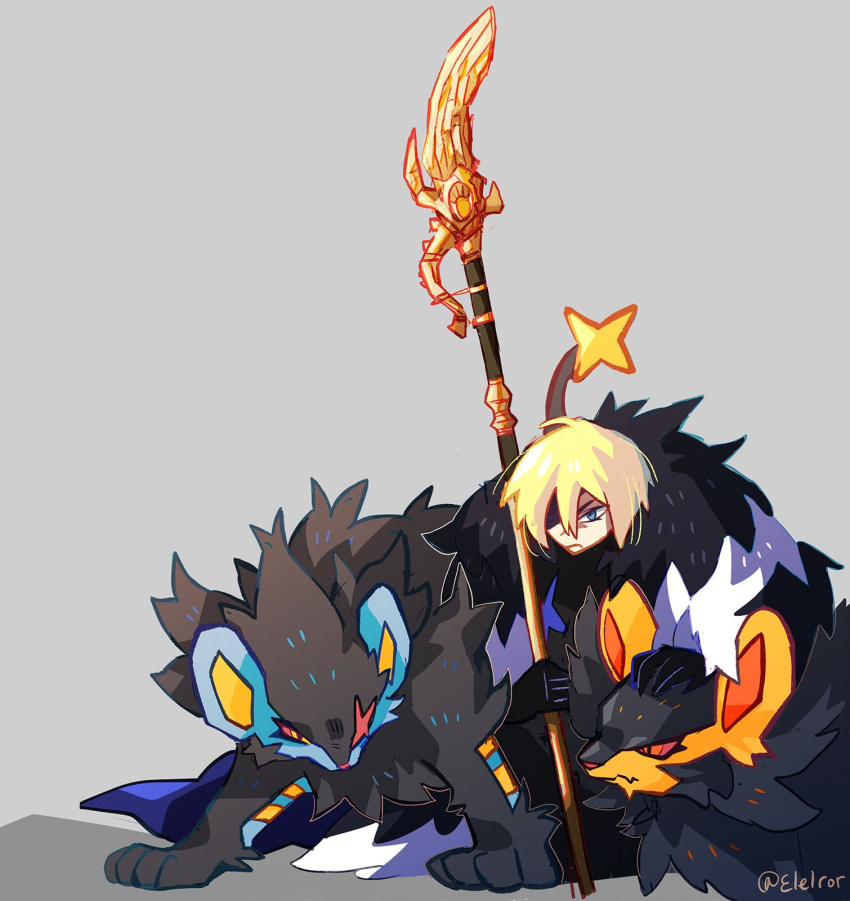 1boy, alternate_color, areadbhar_(fire_emblem), armor, black_armor, blonde_hair, blue_eyes, closed_mouth