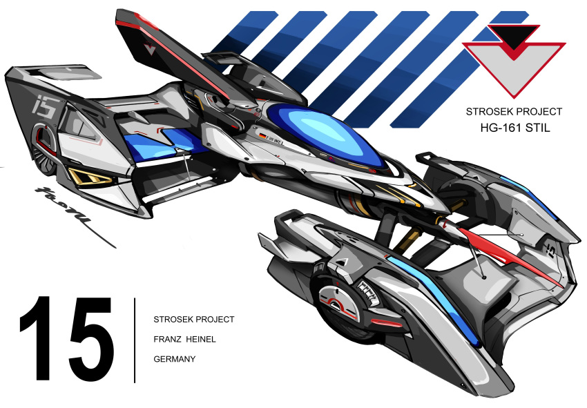 absurdres, canopy_(aircraft), car, commentary_request, future_gpx_cyber_formula, highres, moonshine_pizza, motor_vehicle