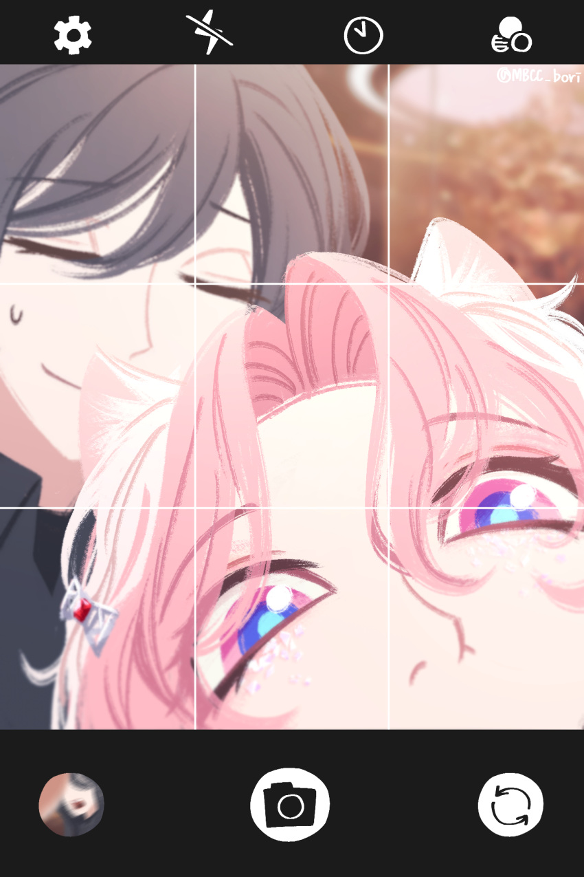 2girls, chief_(path_to_nowhere), close-up, closed_eyes, commentary_request, female_chief_(path_to_nowhere), highres, jasmine_(path_to_nowhere)