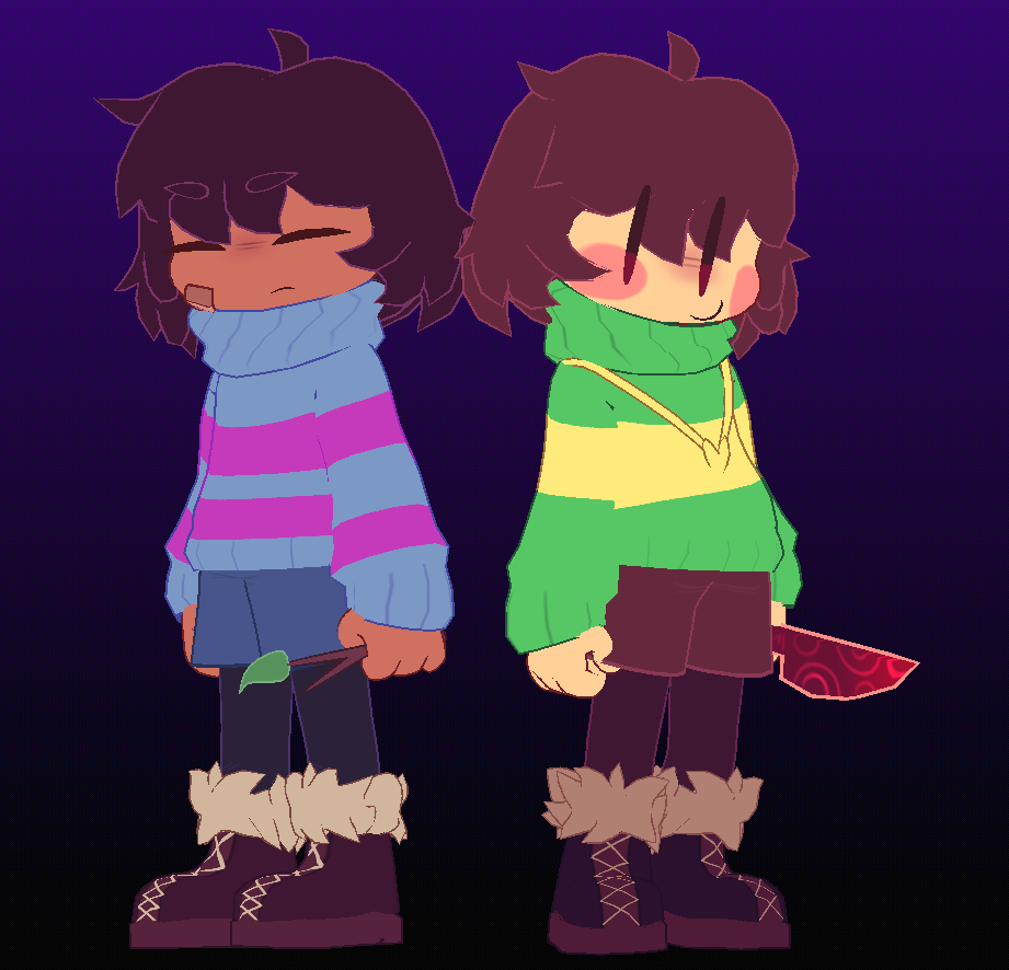 2024, 2others, 3d, =_=, ambiguous_gender, back-to-back, bandaid, bandaid_on_face